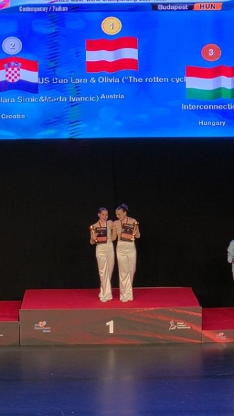 k-OLIVIA und Lara Weltmeisterinnen